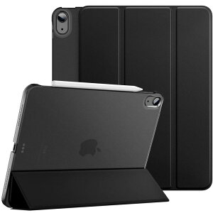 iPad Air 4 ケース 2020 アイパッド エア 第4代 タブレットケース iPad 10.8インチ カバー 半透明 カバー 三つ折り スタンドケース オートスリープ機能 軽量 薄型 PU+PC マイクロファイバー裏