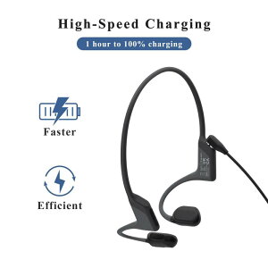 Shokz �[�d�P�[�u�� �[�d�� USB �`���[�W���O�P�[�u�� Shokz OpenRun�AOpenRun Pro�AAeropex�AOpenComm�AOpenRun Mini ���`���C���z���Ή� �[�d�f�[�^�P�[�u��