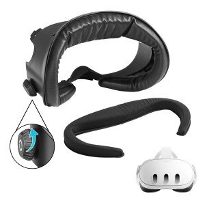 Quest3 �Ή� Meta VR�w�b�h�Z�b�g �A�b�v�O���[�h ��p �t�F�C�X�N�b�V���� �t�F�C�X�J�o�[ �����p�[�c �ʋC�����Q �m�u ���߉\ ���@�\ �A�N�Z�T���[ �N�b�V������ ���΍� ���K������ �����