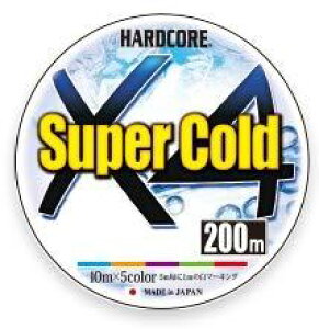 DUEL(fG) n[hRA X[p[ R[h X4 ARDCORE Super Cold X4 200m 0.4~2.0 10m×5F