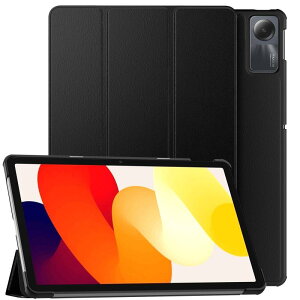 Redmi Pad SE �P�[�X Redmi Pad SE �^�u�p�ی�P�[�X �V���I�~���b�h�~�p�b�hSE ��p�ی�J�o�[ �X�^���h�P�[�X �I�[�g�X���[�v�Ή� PC+PU�� �蒠�^ �y�� �ϏՌ�