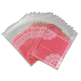 お菓子 包装袋 小分け袋 クッキー マドレーヌ チョコ 200枚 10x11cm おしゃれ レース ラッピング袋 ギフト プレゼント 手作り製菓 スイーツ 菓子袋 個包装 イベント パーティー 業務用 プチギフト 誕生日 バレンタイン ホワイトデー 母の日 卒業 卒園 記念品 お祝い 景品
