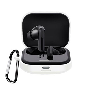 For �V���I�~(Xiaomi) Redmi Buds 5 �P�[�X�V���R���� �S�ʕی� �����h�~ �L�Y�h�~ �ϏՌ� �����[�d�\ �y�ʏ��^ �J���r�i�t��