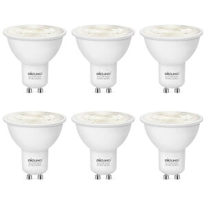 LED�d�� GU10���� 50W�`�n���Q������ LED�X�|�b�g���C�g 500lm �L�p ���P�x �ȃG�l AC100V �������Ή� 6��