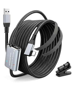 Meta Quest 3 �P�[�u�� PCVR VR�w�b�h�Z�b�g Oculus Quest 3 �����N USB Type-C �����f�[�^�]�� �����[�d �ڑ� �A�N�Z�T���[ ���Ӌ@�� �Q�[�~���O L���^ �ϋv�� ����ʐM �f���o�� �X�g���X�t���[ ���K�v��