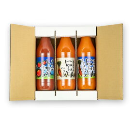 津南高原ジュース 選べる 詰め合わせセット 1000ml×3本 3種類から選択可能 完熟トマト にんじんミックスジュース ジュース トマトジュース ストレート 新潟県 ギフト プレゼント お中元 内祝い お歳暮