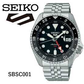 【現在在庫あり】SEIKO5スポーツ　SBSC001　メカニカル　自動巻（手巻つき）メンズ
