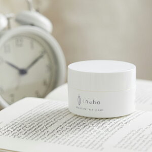 【inaho】フェイスクリーム 30g 送料別|つの食品 築野食品 イナホ 米ぬか スキンケア クリーム ナイトクリーム 保湿 天然成分 乾燥肌 敏感肌 混合肌