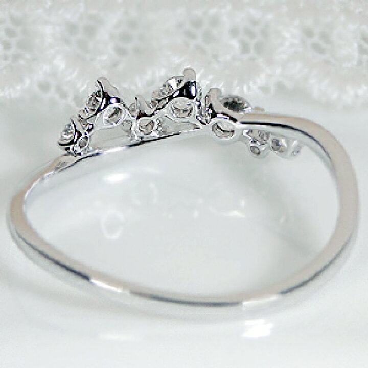 楽天市場】【送料無料】Pt900【0.2ct】【H-SI】7粒 ダイヤモンド 
