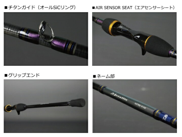 楽天市場 船竿 ダイワ メタリア カットウ Hh 142 D01 O01 送料無料 セール対象商品 釣人館ますだ 楽天市場支店