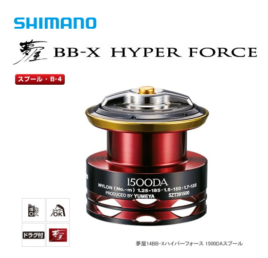 シマノ 夢屋 14 BB-X ハイパーフォース  PE0615DA スプール (B-4) （S01）  
