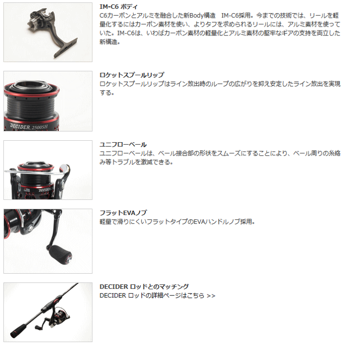 アブガルシア　ディサイダー　2500SH アブガルシア ディサイダー 2500SH - メルカリ