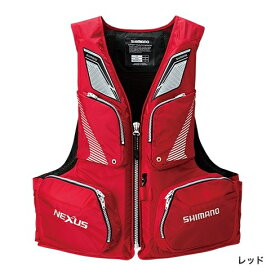 シマノ ネクサス (NEXUS) フローティングベスト VF-142Q レッド 2XL(3L)サイズ / 救命具 【shimano】 【釣具】