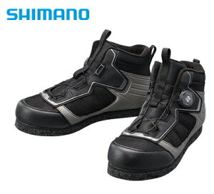 シマノ カットラバーピンフェルトフィットシューズ LT FS-041Q ブラック 28cm 釣具 shimano