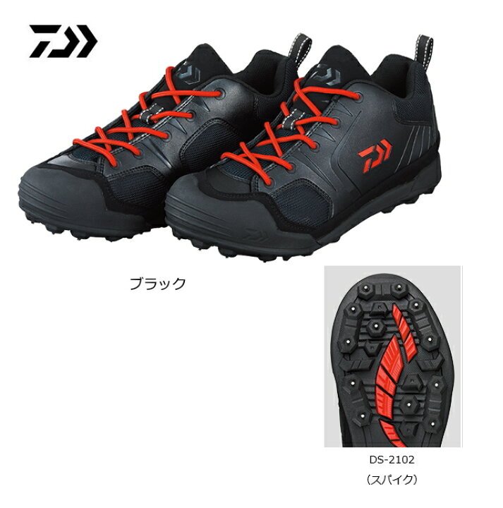 楽天市場】ダイワ フィッシングシューズ DS-2102 ブラック 28.0cm 釣具 