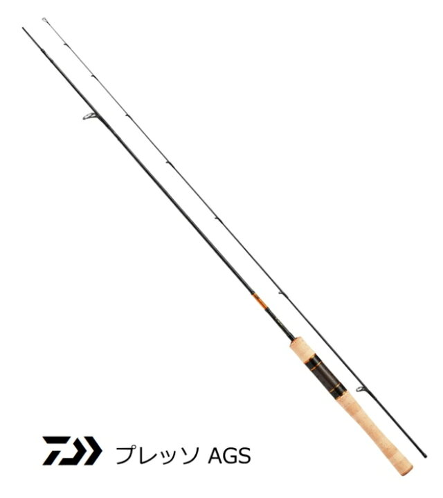楽天市場】ダイワ 18 プレッソ AGS 62MHF・V｜トラウトロッド 釣具 