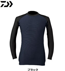 ダイワ UVカット クールアンダーシャツ（クルーネック) DU-61009S ブラック WMサイズ / ウエア フィッシング 【釣具】 【daiwa】