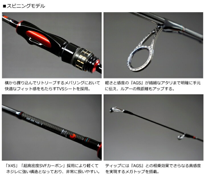 楽天市場】ダイワ 月下美人 AIR AGS 75L｜アジング メバリング ロッド 