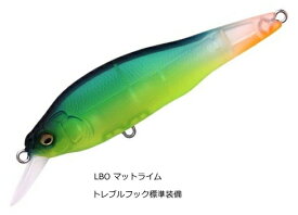 メガバス X-80SW LBO マットライム / ルアー 【メール便発送】 【釣具】