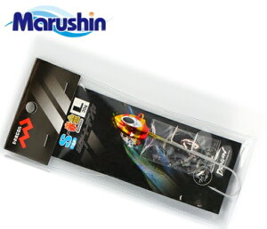 マルシン漁具 タチウオダートテンヤ 2本針タイプ 赤金 15g (Sサイズ) / タチウオテンヤ 【メール便発送】