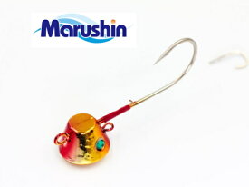 マルシン漁具 TRD一つテンヤ レッドゴールド 8号 / 鯛ラバ タイラバ 【メール便発送】