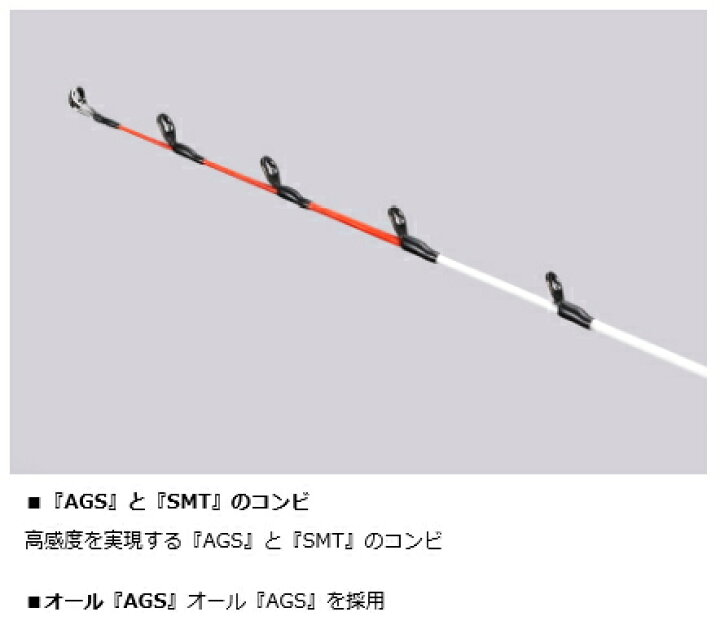楽天市場】ダイワ 極鋭ギア MH-270 AGS / 船竿 daiwa 釣具 : 釣人館 