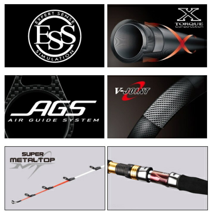 楽天市場】ダイワ 極鋭ギア MH-270 AGS / 船竿 daiwa 釣具 : 釣人館 