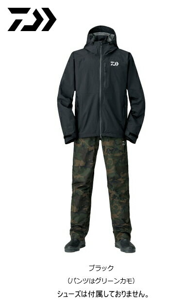【3%OFF】ダイワレインマックス(R)レインスーツDR-33008ブラックXL(LL)サイズ(送料無料)