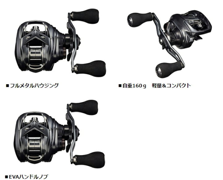 楽天市場】ダイワ 20 アドミラ A100XHL (左ハンドル)｜ベイトリール 