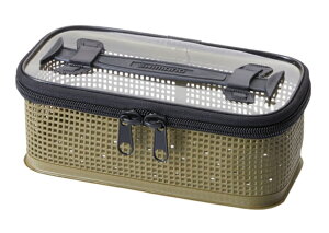 シマノ システムメッシュケース BK-098U カーキ Mサイズ shimano 釣具