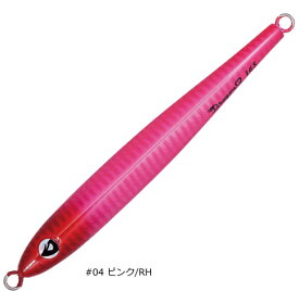 バレーヒル ドラゴンQ メタルスリム 165g #04 ピンク｜RH｜タチウオ メタルジグ 【メール便発送】 釣具