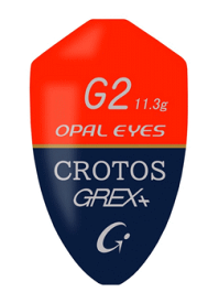 グレックスプラス GREX+ CROTOS クロトス オレンジ 3B / ウキ 釣具 【メール便発送】