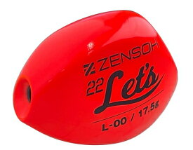 キザクラ ZENSOH 22 レッツ Mサイズ レッド 000号 / 全層 ウキ 【釣具】