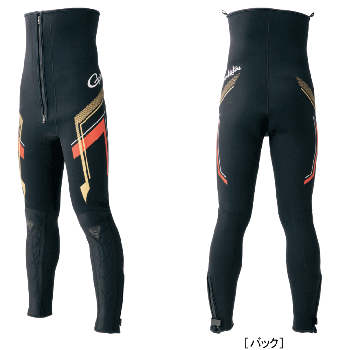 楽天市場】がまかつ 鮎タイツ (2mm厚) GM-5810 ブラック×レッド LL