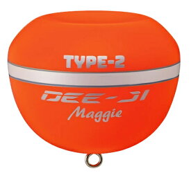 釣武者 デージマギー (DEE-jI Maggie) TYPE-2 オレンジ / ウキ 【釣具】