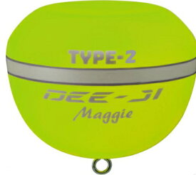 釣武者 デージマギー (DEE-jI Maggie) TYPE-3 イエロー / ウキ 【釣具】