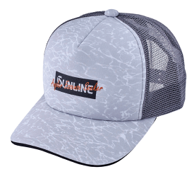 サンライン サーフェイスメッシュキャップ CP-3826 ライトグレー フリーサイズ / 帽子 【sunline】