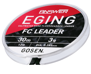 ゴーセン アンサー エギング FCリーダー 30m 7lb (1.75号) / ショックリーダー ライン 釣具 【メール便発送】