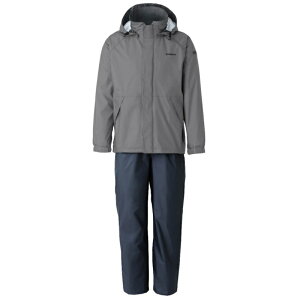 シマノ DS ベーシックスーツ RA-027Q チャコール 2XL(3L)サイズ / レインウェア shimano 釣具 (SP)