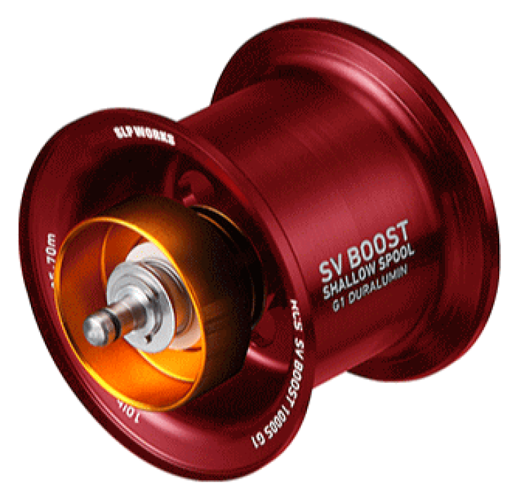 楽天市場】ダイワ SLPW RCSB SV BOOST 1000S スプール G1 レッド daiwa