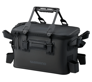 シマノ ロッドレスト タックルバッグ (レスト4/ハードタイプ) BK-024W ブラック 27L / バッカン shimano 釣具