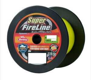 バークレイ スーパーファイヤーライン 1200m グリーン (2.5号 40lb) / PEライン berkley
