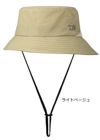 ダイワ ストリームシェードハット DC-6824 ライトベージュ フリーサイズ｜帽子 ウェア daiwa 釣具 (SP) 【スーパーSALE】