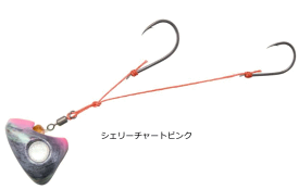 ダイワ 紅牙 遊動テンヤSS 2WAY 6号 #シェリーチャートピンク｜鯛テンヤ 釣具