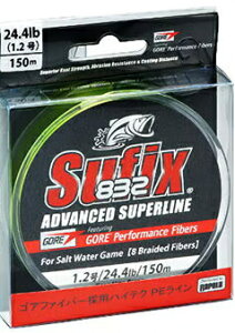 ���p�� �T�[�t�B�b�N�X 832 �l�I�����C���O���[�� 0.2��/ 6.3LB 150m / PE���C�� �ދ� �y���[���֔����z �y�Ζ��Z�[���z