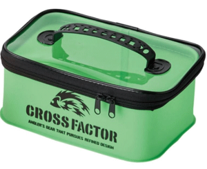 タックルケース クロスファクター EVAカラーシステムケース 21cm ライム / バッグ バッカン 釣具
