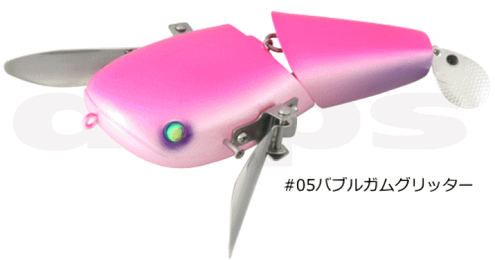 楽天市場】デプス deps NZクローラー #05 バブルガムグリッター｜バス