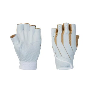 シマノ へら 本革 グローブ 左手用 GL-16LX アンティークゴールド Mサイズ / 【メール便発送】 釣具 shimano