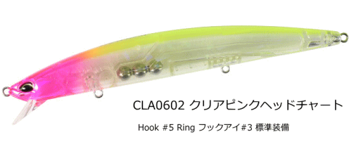 ピンクの猫ミノー ルアーセット DUO 楽天市場】デュオ DUO タイドミノー スプラット 120SF #CLA0602