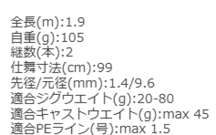楽天市場】ライトジギングロッド ファイブスター ネオフィールダー